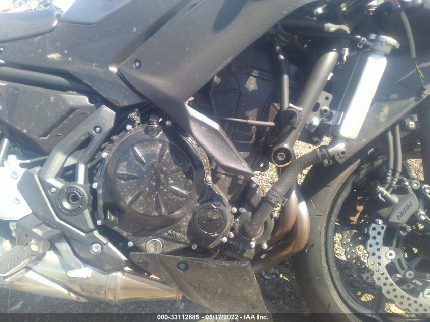 2021 KAWASAKI EX650 M ML5EXEM17MDA42288