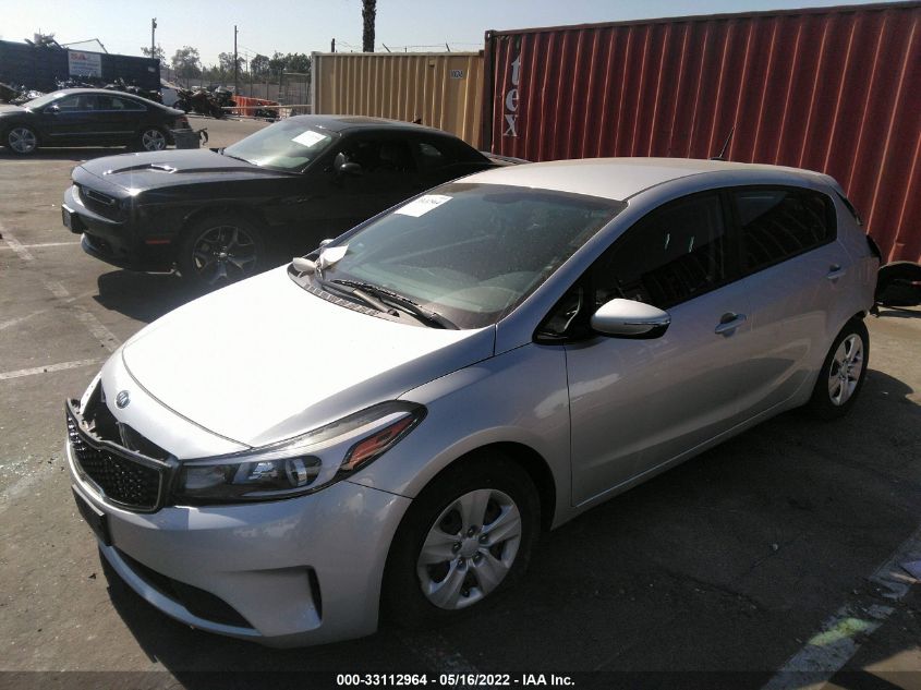 2017 KIA FORTE5 LX KNAFK5A87H5692906