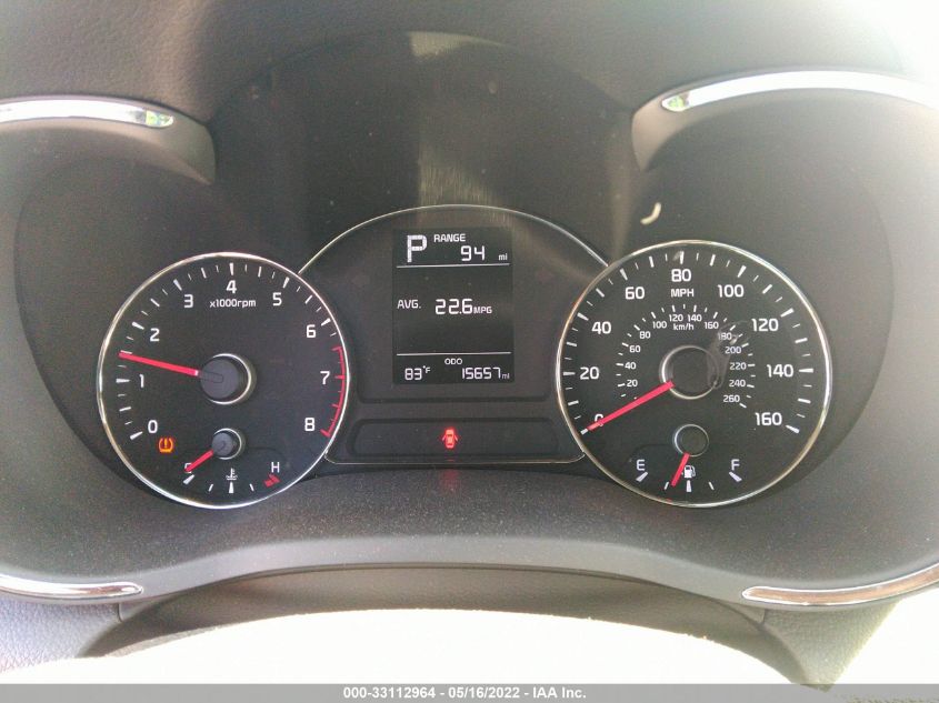 2017 KIA FORTE5 LX KNAFK5A87H5692906