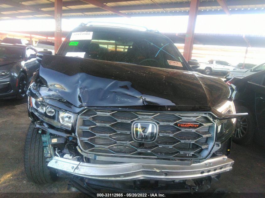 2022 HONDA PASSPORT TRAILSPORT 5FNYF8H68NB005531