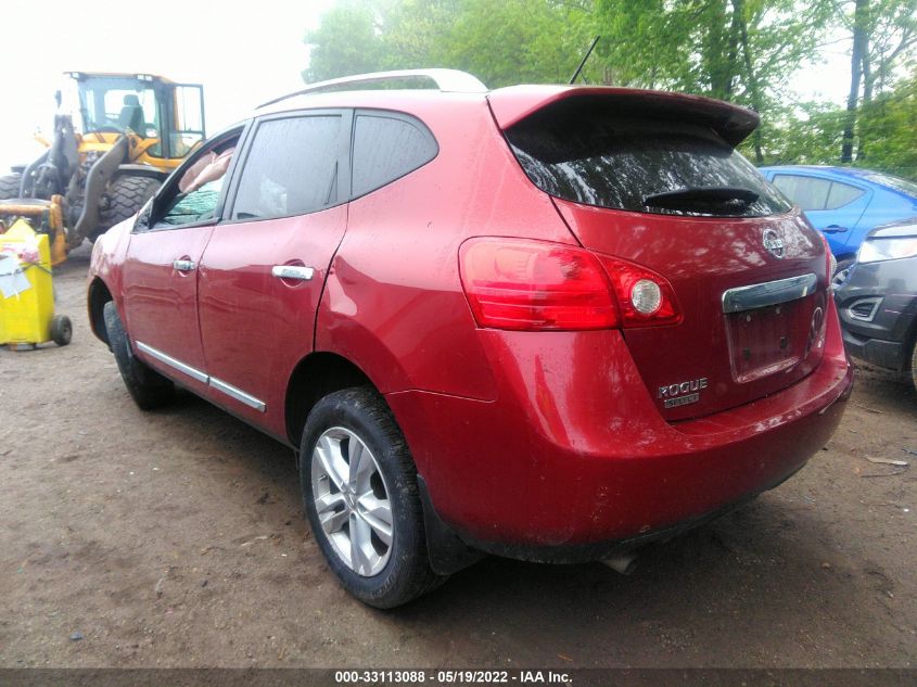 2015 NISSAN ROGUE SELECT S JN8AS5MV3FW762671