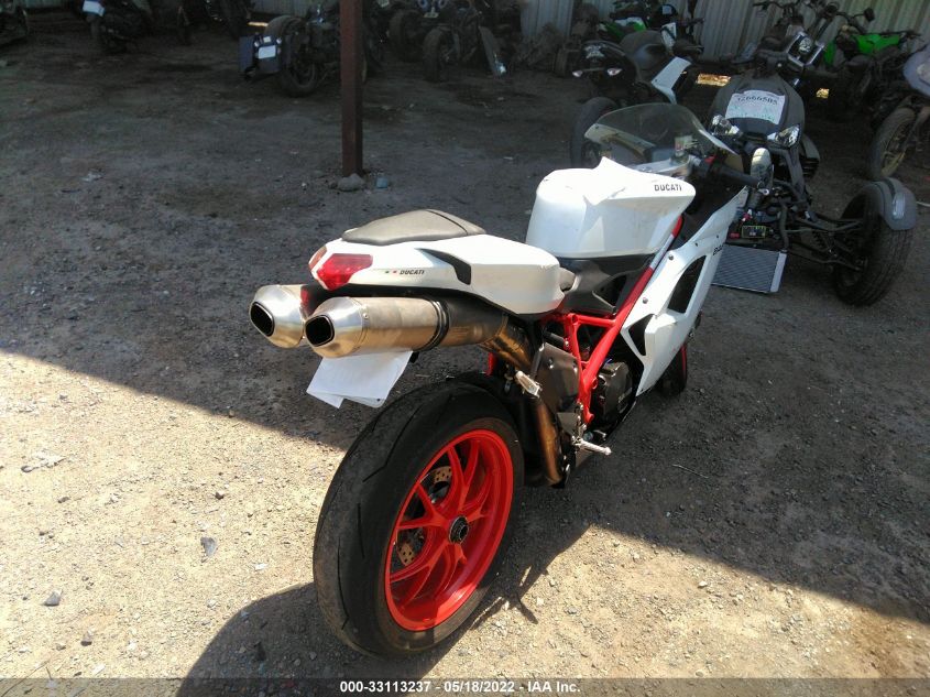 2012 DUCATI SUPERBIKE 848/848 EVO CORSE SE ZDM1XBMV6CB021837