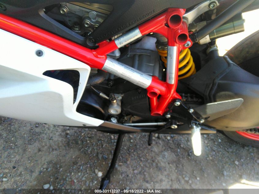 2012 DUCATI SUPERBIKE 848/848 EVO CORSE SE ZDM1XBMV6CB021837