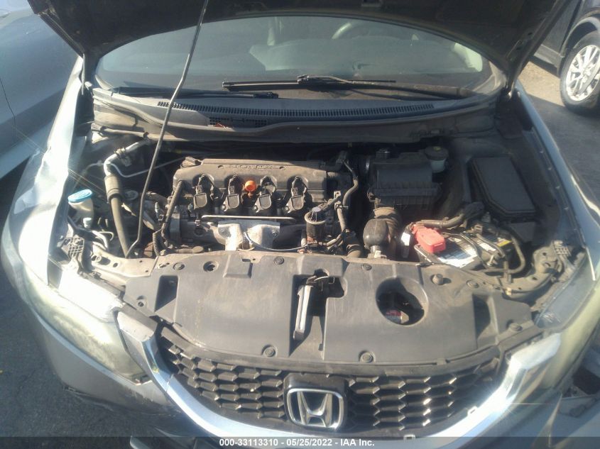2013 HONDA CIVIC SDN EX 19XFB2F86DE211701