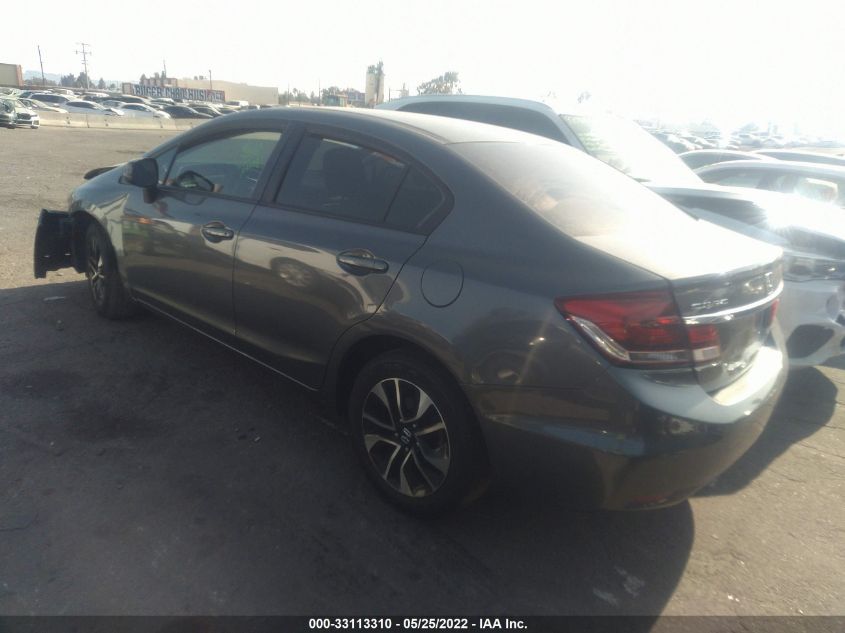 2013 HONDA CIVIC SDN EX 19XFB2F86DE211701