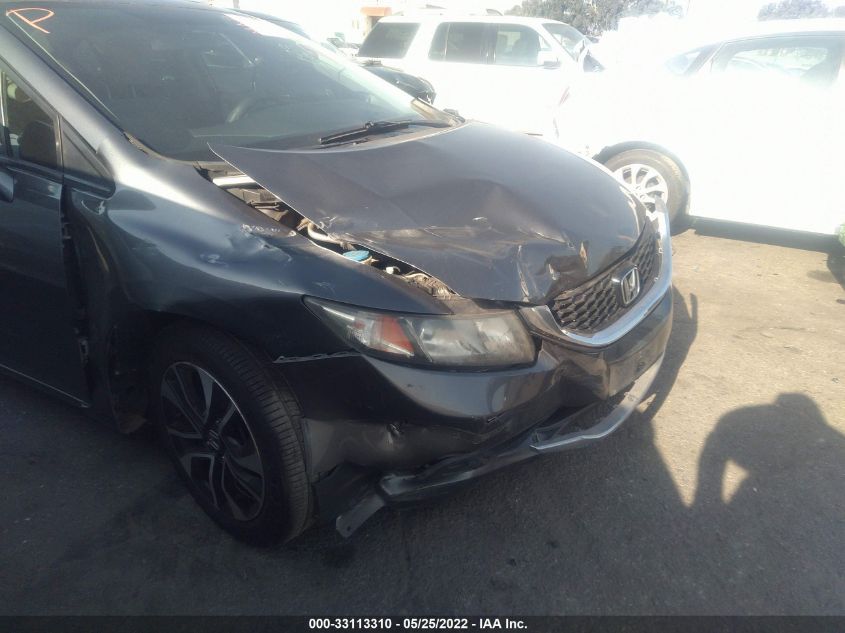 2013 HONDA CIVIC SDN EX 19XFB2F86DE211701