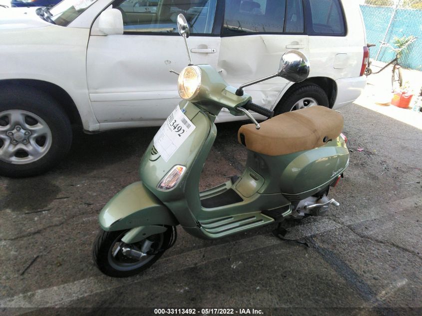 2007 VESPA LX 150 ZAPM448F575012033