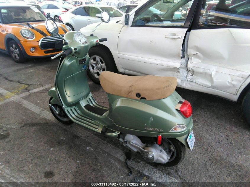 2007 VESPA LX 150 ZAPM448F575012033