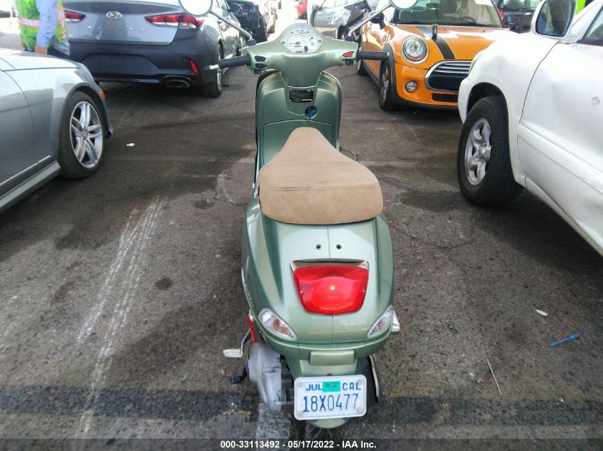 2007 VESPA LX 150 ZAPM448F575012033