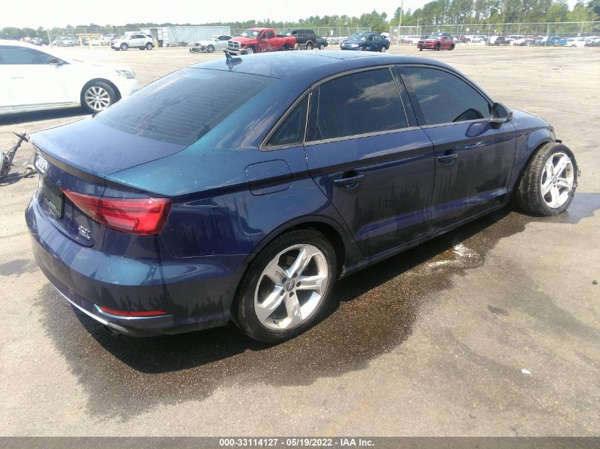2017 AUDI A3 SEDAN PREMIUM WAUB8GFF4H1050960