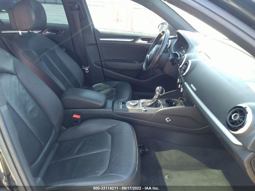 2016 AUDI A3 2.0T PREMIUM WAUB8GFF4G1061343