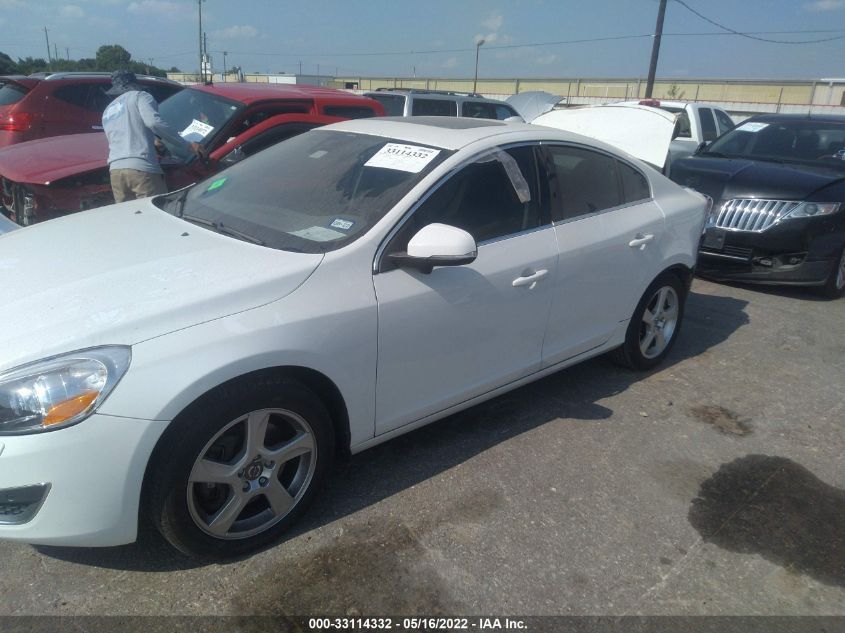 2013 VOLVO S60 T5 YV1612FS1D2180878