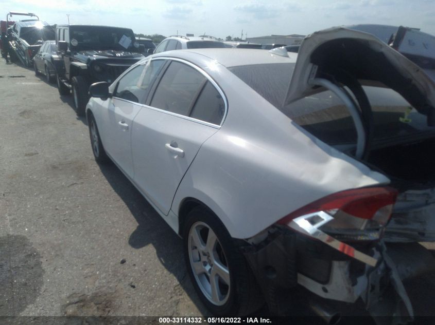 2013 VOLVO S60 T5 YV1612FS1D2180878