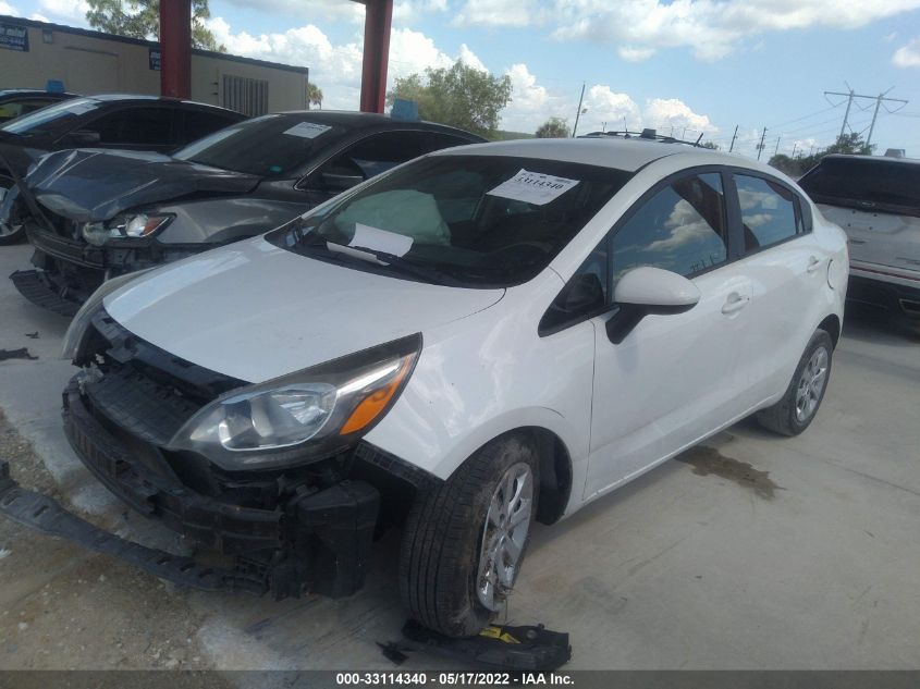 2014 KIA RIO LX KNADM4A30E6355368