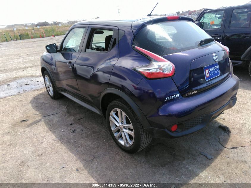 2016 NISSAN JUKE SL/SV/S/NISMO JN8AF5MR1GT604307