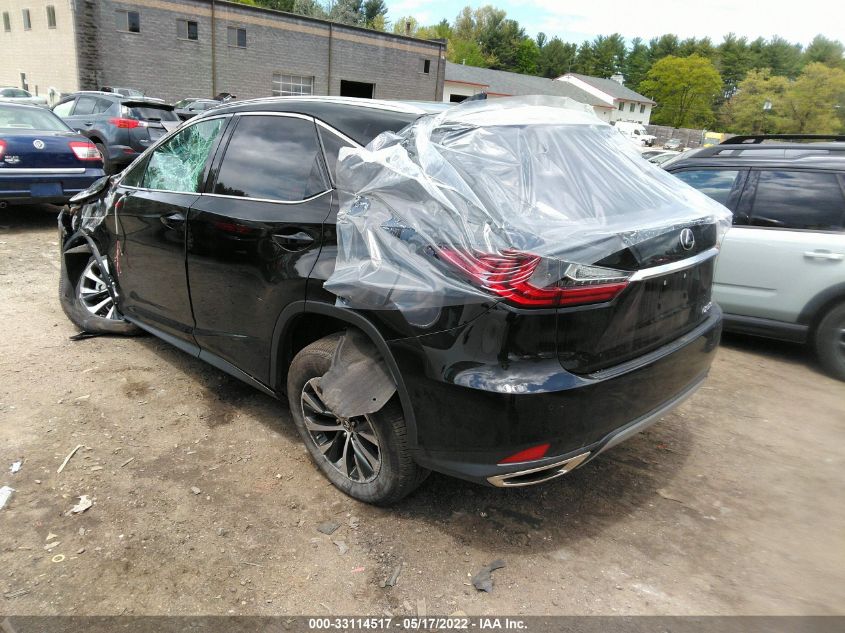 2020 LEXUS RX RX 350 2T2HZMDA9LC250281