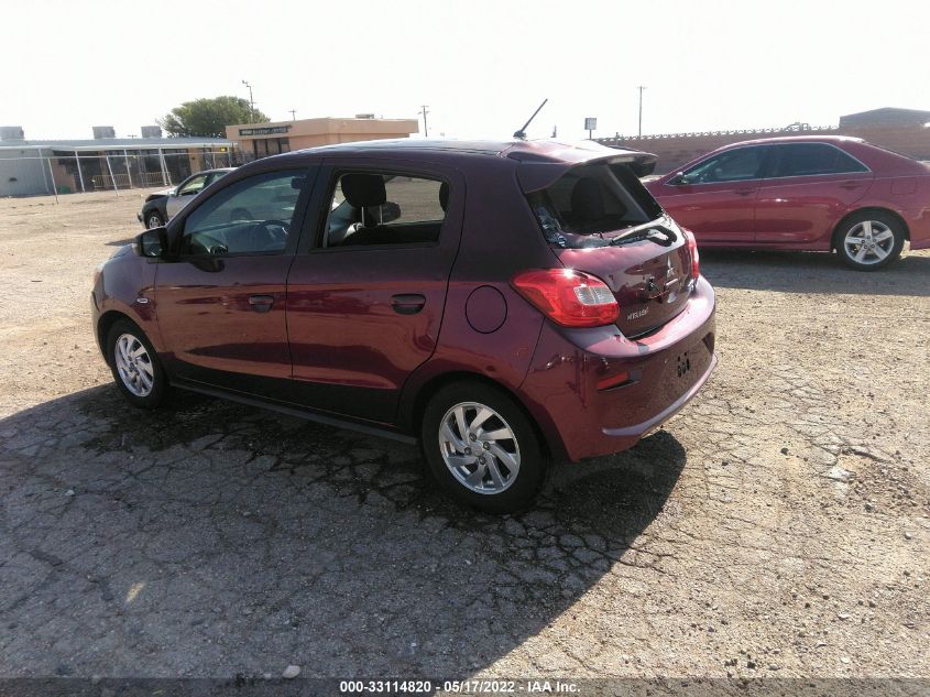 2017 MITSUBISHI MIRAGE SE ML32A4HJ9HH010374