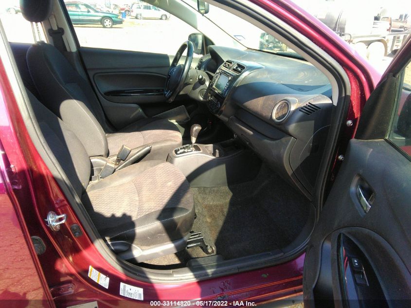 2017 MITSUBISHI MIRAGE SE ML32A4HJ9HH010374