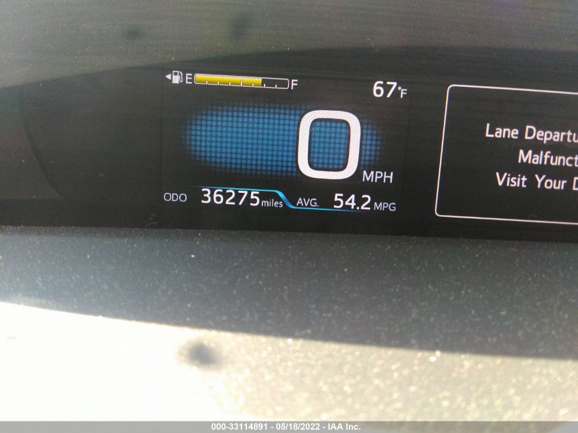 2017 TOYOTA PRIUS TWO/TWO ECO/THREE JTDKARFU7H3051672