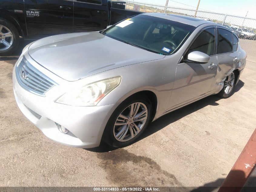 2013 INFINITI G37 SEDAN JOURNEY JN1CV6AP0DM722891