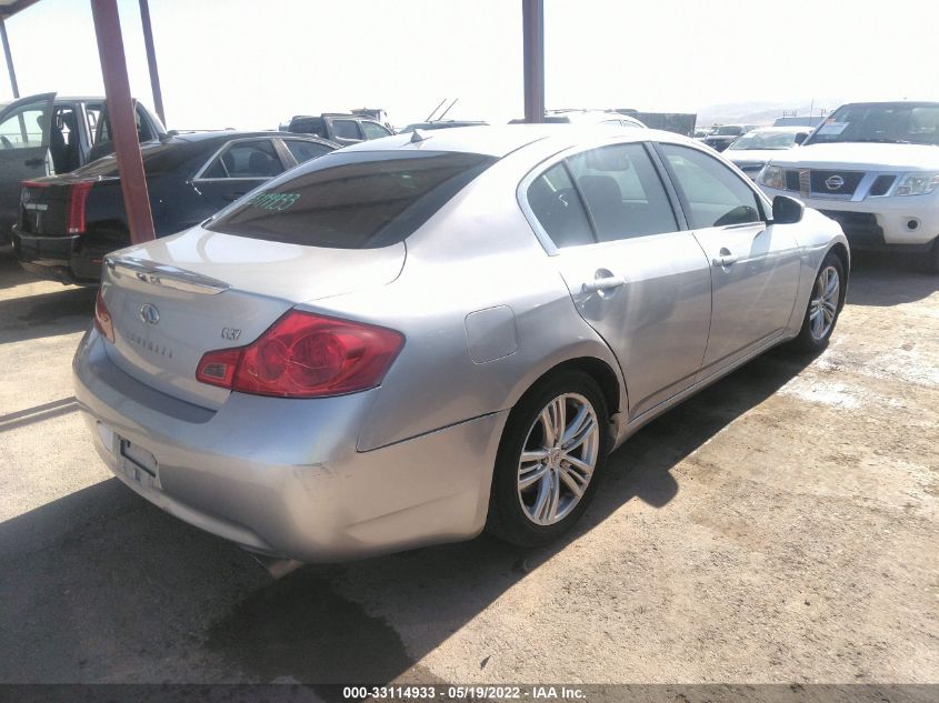 2013 INFINITI G37 SEDAN JOURNEY JN1CV6AP0DM722891