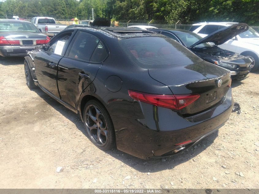 2017 ALFA ROMEO GIULIA TI ZARFAECN6H7542465