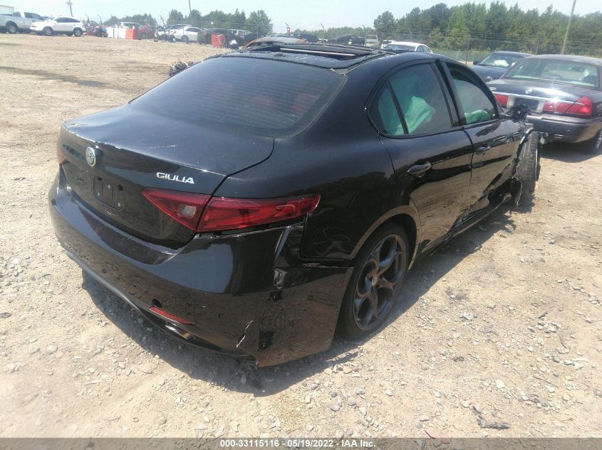 2017 ALFA ROMEO GIULIA TI ZARFAECN6H7542465