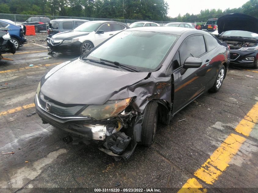 2014 HONDA CIVIC COUPE LX 2HGFG3B54EH513885