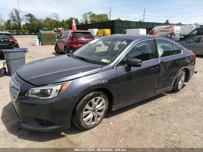 2015 SUBARU LEGACY 2.5I PREMIUM 4S3BNAH65F3029719