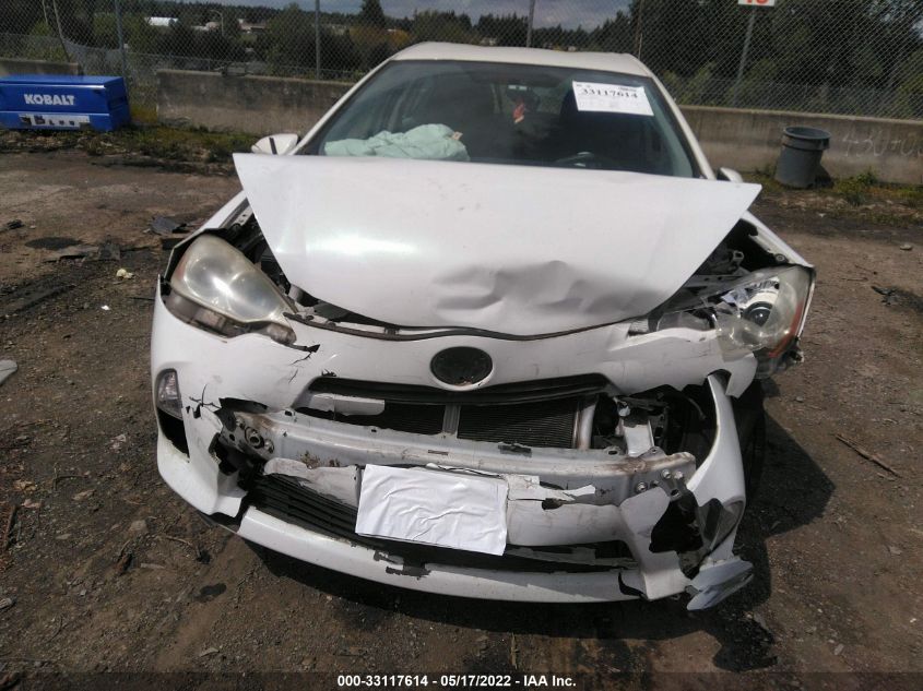 2014 TOYOTA PRIUS C ONE/THREE/TWO/FOUR JTDKDTB37E1557768