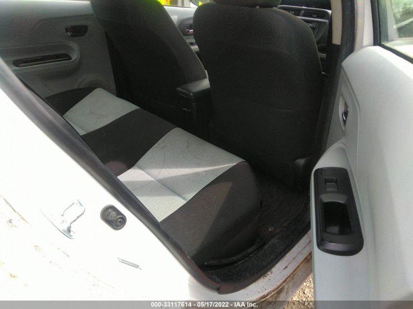 2014 TOYOTA PRIUS C ONE/THREE/TWO/FOUR JTDKDTB37E1557768