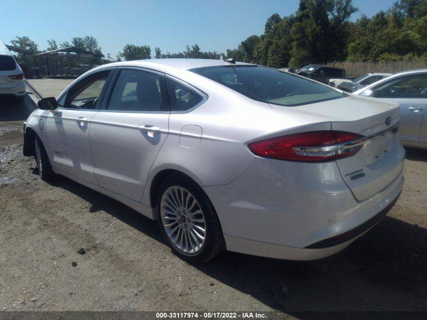 2017 FORD FUSION ENERGI SE 3FA6P0PU4HR320437