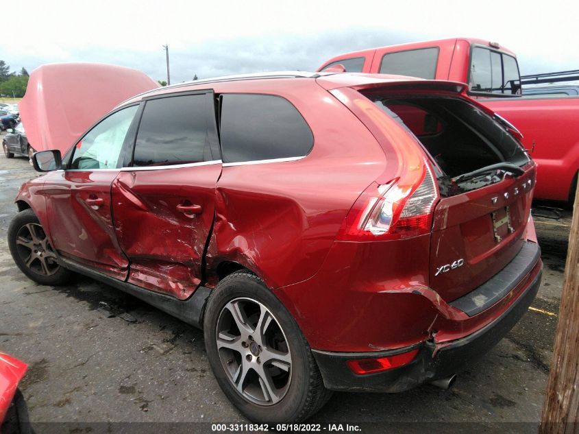 2013 VOLVO XC60 T6 YV4902DZ5D2446602