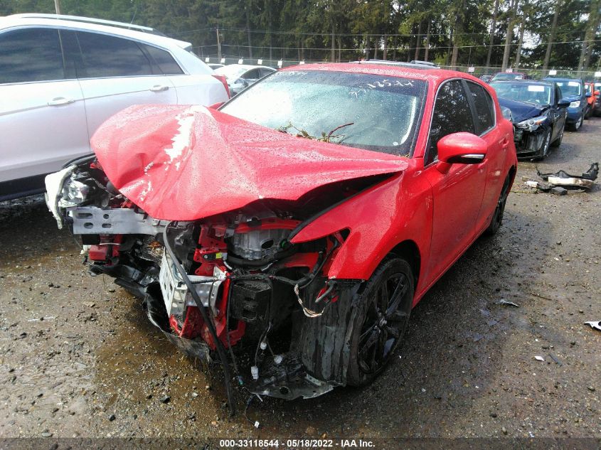 2016 LEXUS CT 200H HYBRID JTHKD5BH4G2256345