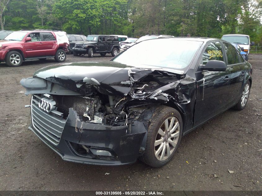 2014 AUDI A4 PREMIUM WAUBFAFL7EN010921