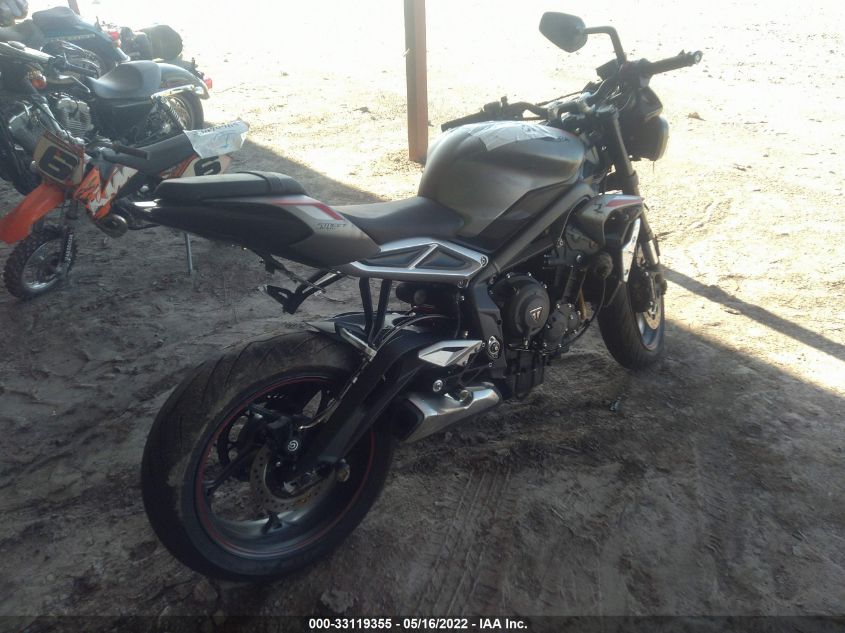 2022 TRIUMPH MOTORCYCLE STREET TRIPLE R SMTA534D2NTAW2997