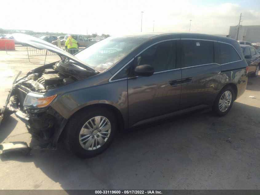 2014 HONDA ODYSSEY LX 5FNRL5H23EB048327