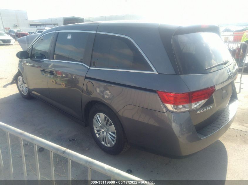 2014 HONDA ODYSSEY LX 5FNRL5H23EB048327
