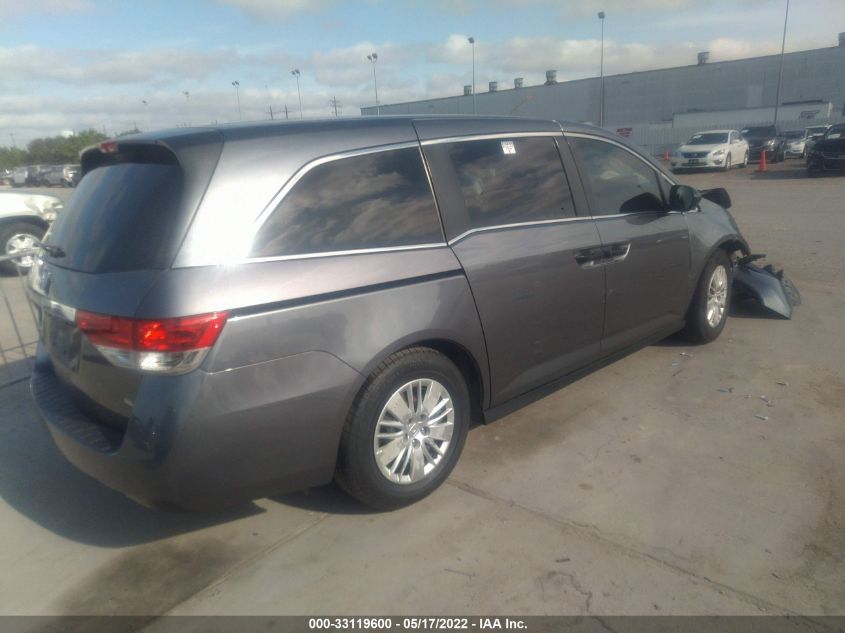 2014 HONDA ODYSSEY LX 5FNRL5H23EB048327