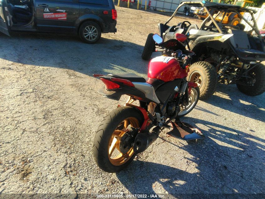2012 HONDA CBR250 R MLHMC4105C5205333