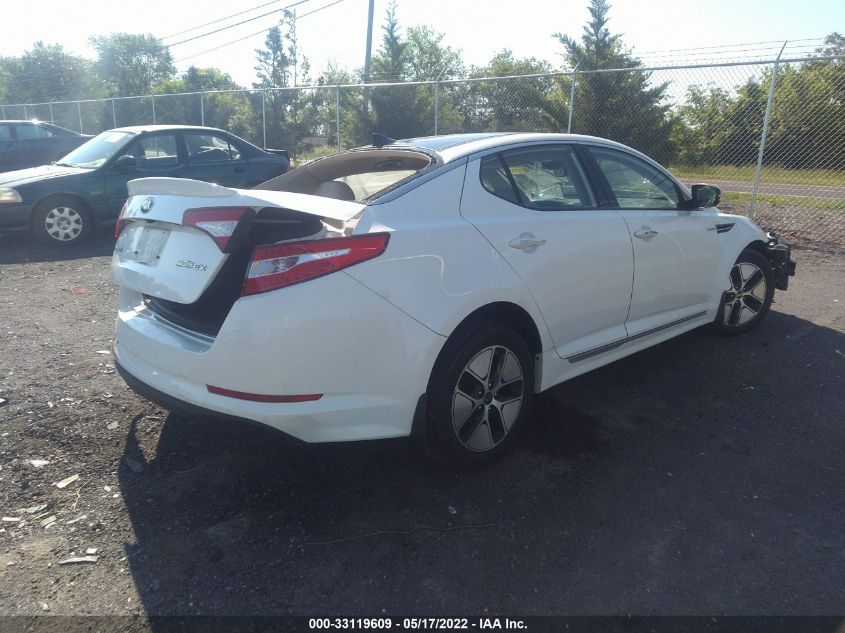 2013 KIA OPTIMA HYBRID HYBRID KNAGM4AD5D5051222