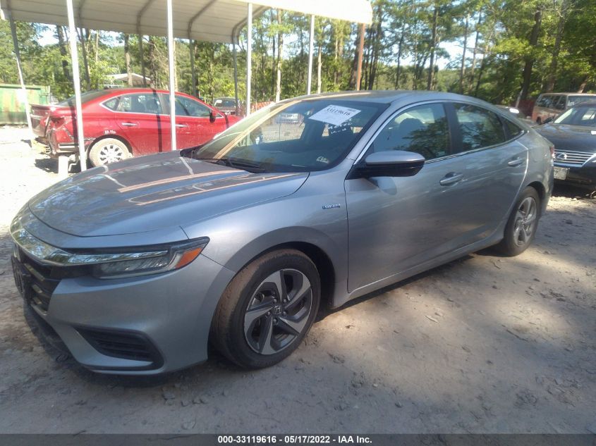 2019 HONDA INSIGHT EX 19XZE4F58KE018890