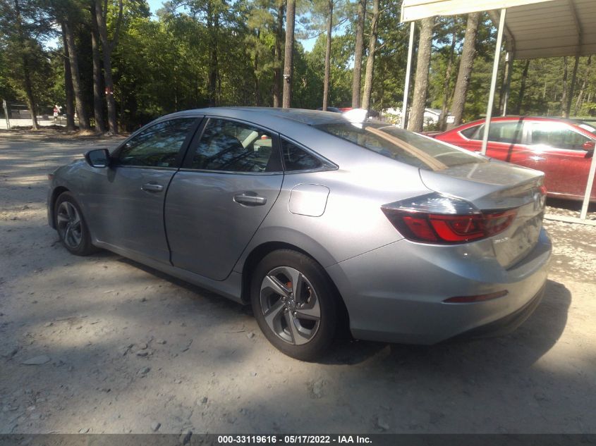 2019 HONDA INSIGHT EX 19XZE4F58KE018890