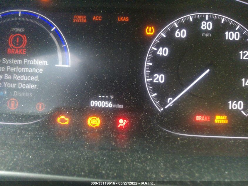 2019 HONDA INSIGHT EX 19XZE4F58KE018890