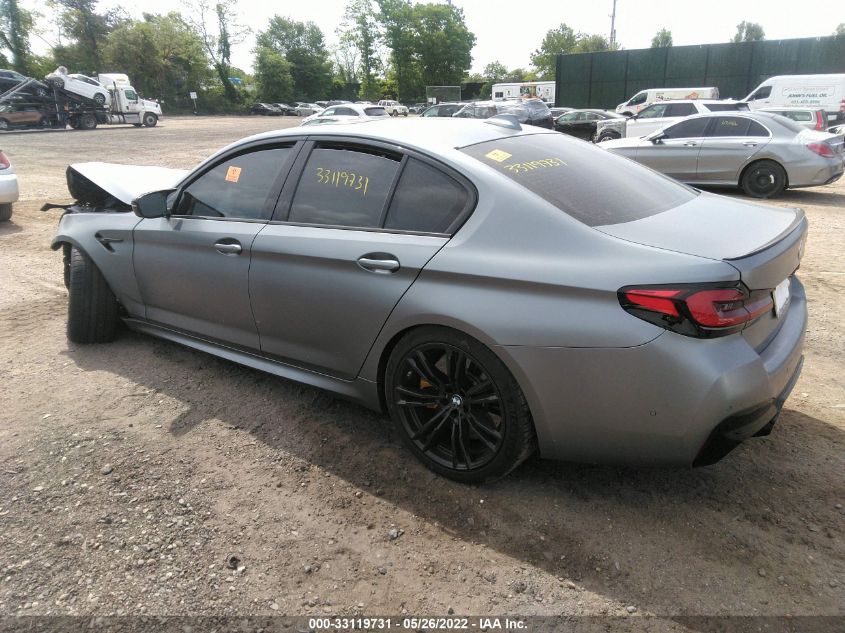 2021 BMW M5 WBS83CH09MCH44048