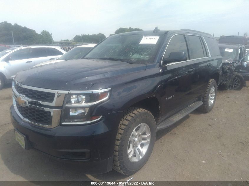 2017 CHEVROLET TAHOE LT 1GNSKBKCXHR301492