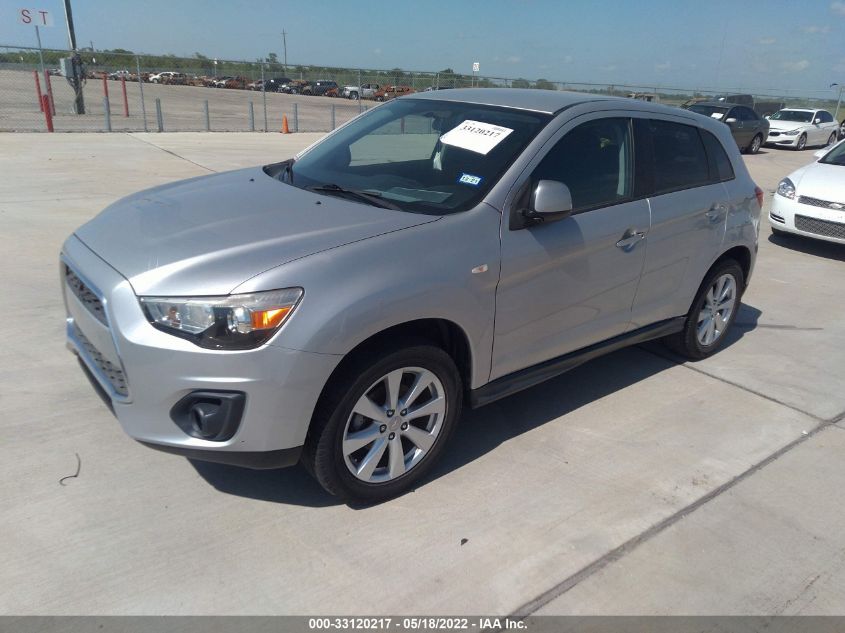 2014 MITSUBISHI OUTLANDER SPORT ES 4A4AP3AU4EE010875