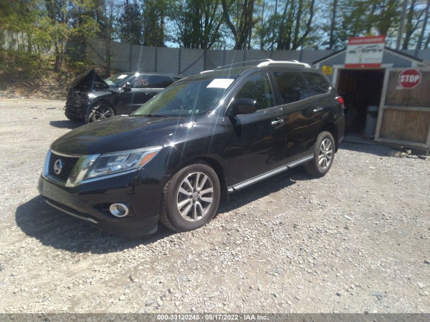 2015 NISSAN PATHFINDER SV 5N1AR2MM6FC643801