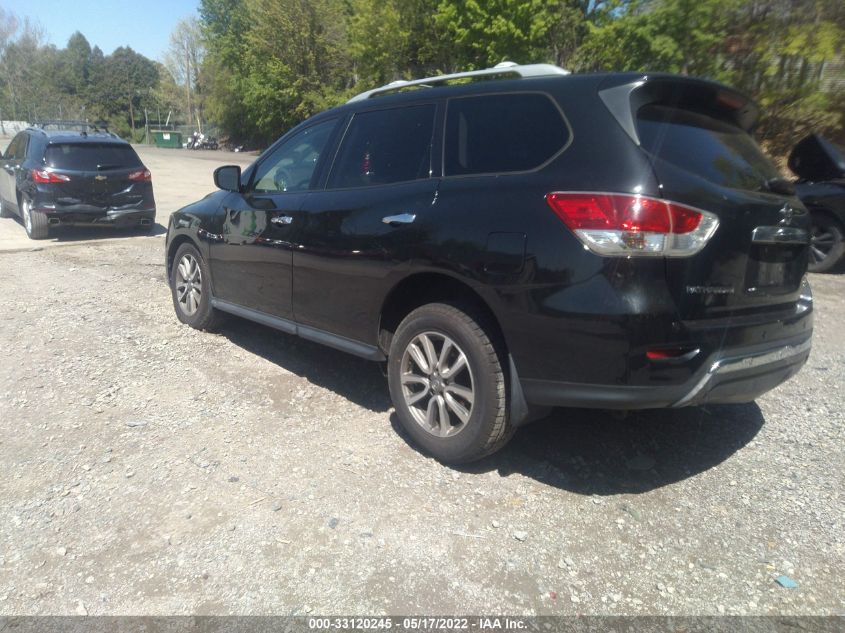 2015 NISSAN PATHFINDER SV 5N1AR2MM6FC643801