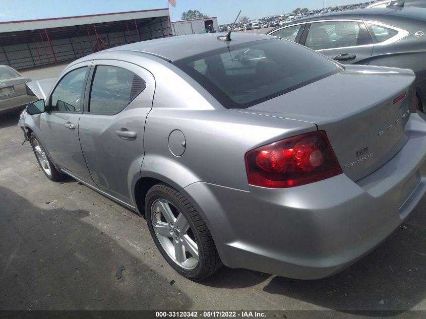 2013 DODGE AVENGER SE 1C3CDZAB8DN518831